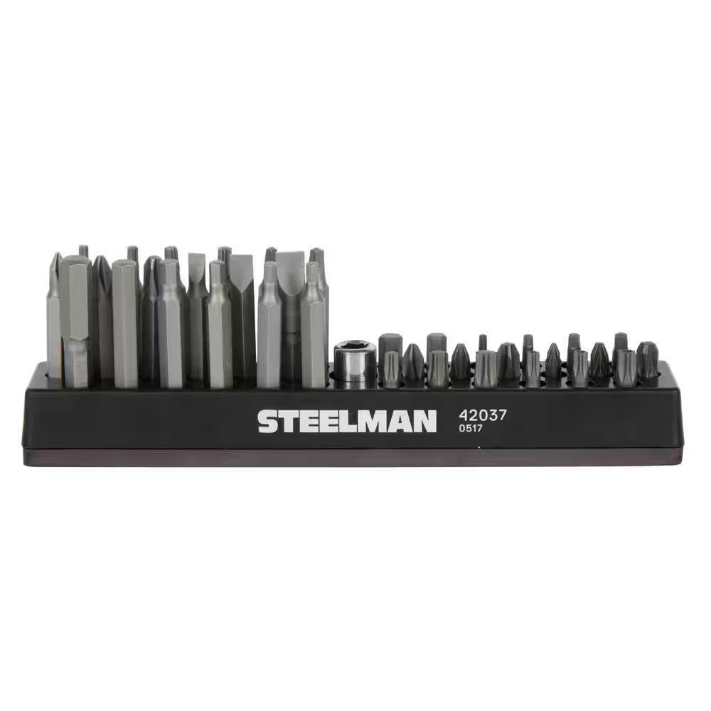 7 In. W X 1/4 In. Hex Magnetic Bit Storage Organizer