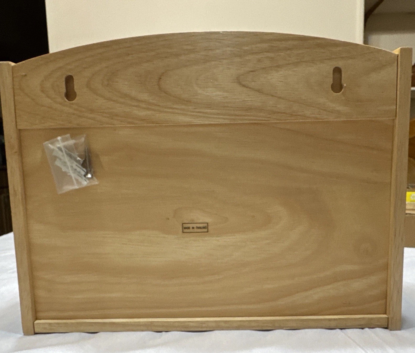 Solid Wood Letter/Mail Desk Top Organizer 9×12.5×5 Inch