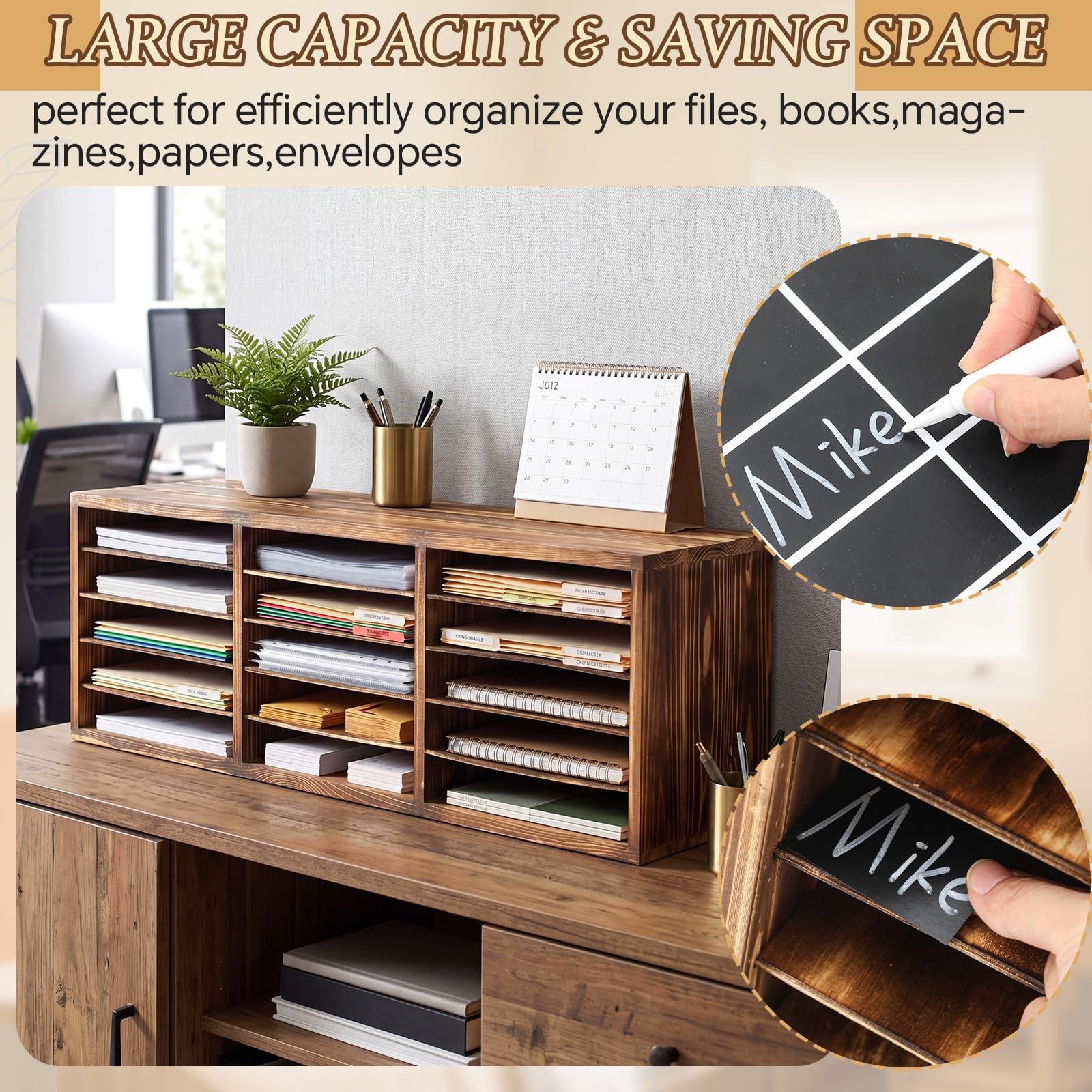 No Assembly Classroom Mailboxes Wooden Teacher Student Mailboxes for Classroo…