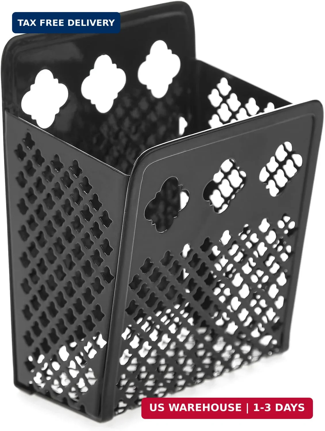 Magnetic Pen Holder, Mesh Metal Strong Magnet Dry Erase Marker Holder Pencil Org
