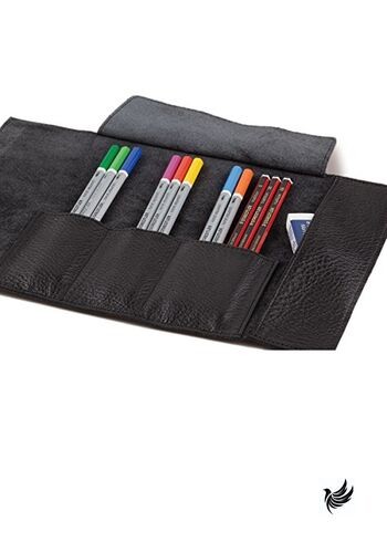 Staedtler Pencil Case Leather Pencil Case Black 900 LC-BK