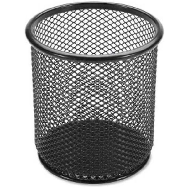 Lorell B957688 Mesh Pencil Cup Holder Black