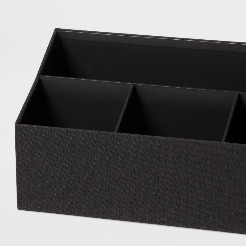 Canvas Desk Tool Holder/Organizer Black