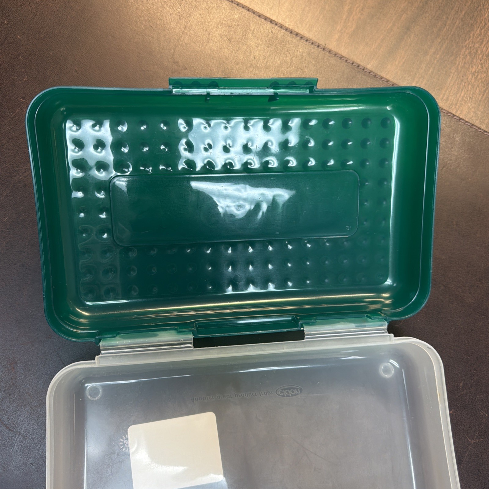SpaceMaker 8.5×5.5×2.5 | Eldon Office | Green Storage Box Organizer Pencil Case
