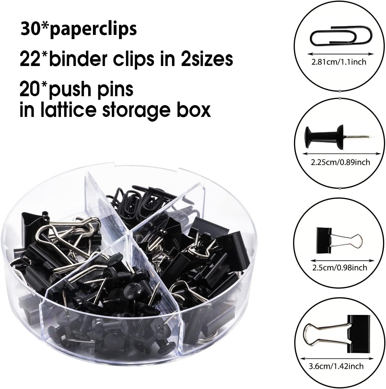 KAAKOW Office Desk Organizer Accessories Supplies Set