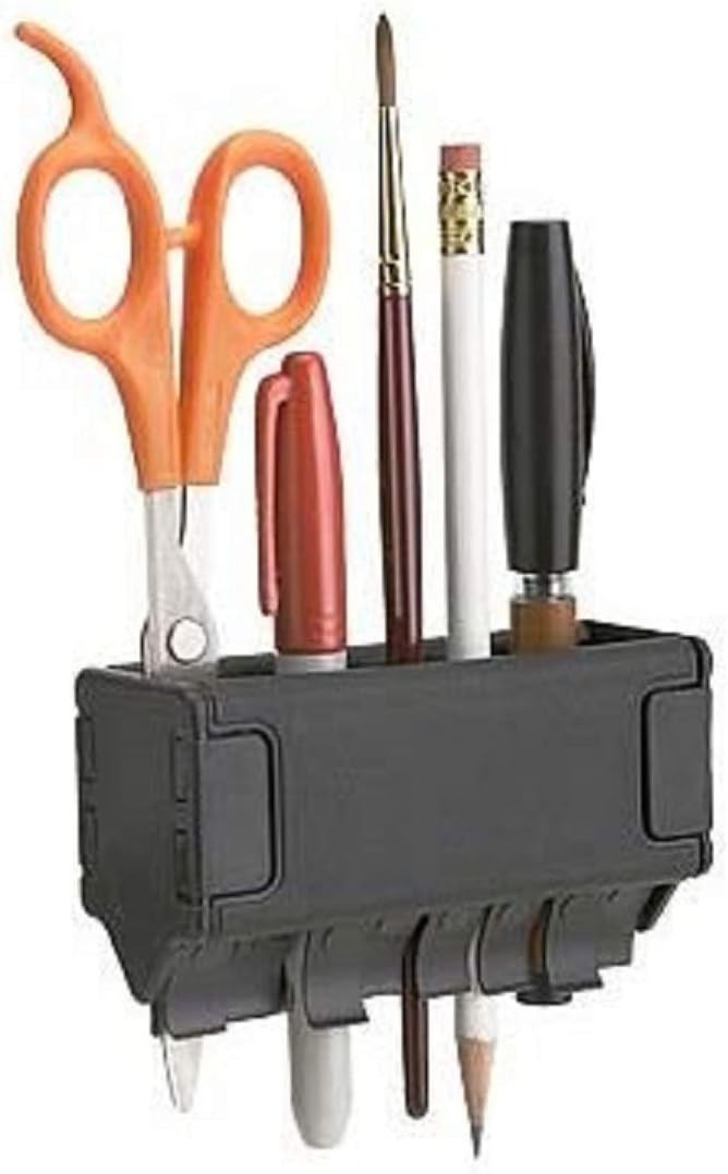 Lightweight Black Pencil Holder for Stylish and Versatile Organization 1 Pack