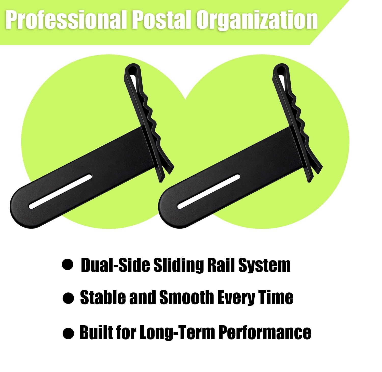 Sliding Tray with Pull-Out Rail System, with Standard USPS Postal Trays | Smo…