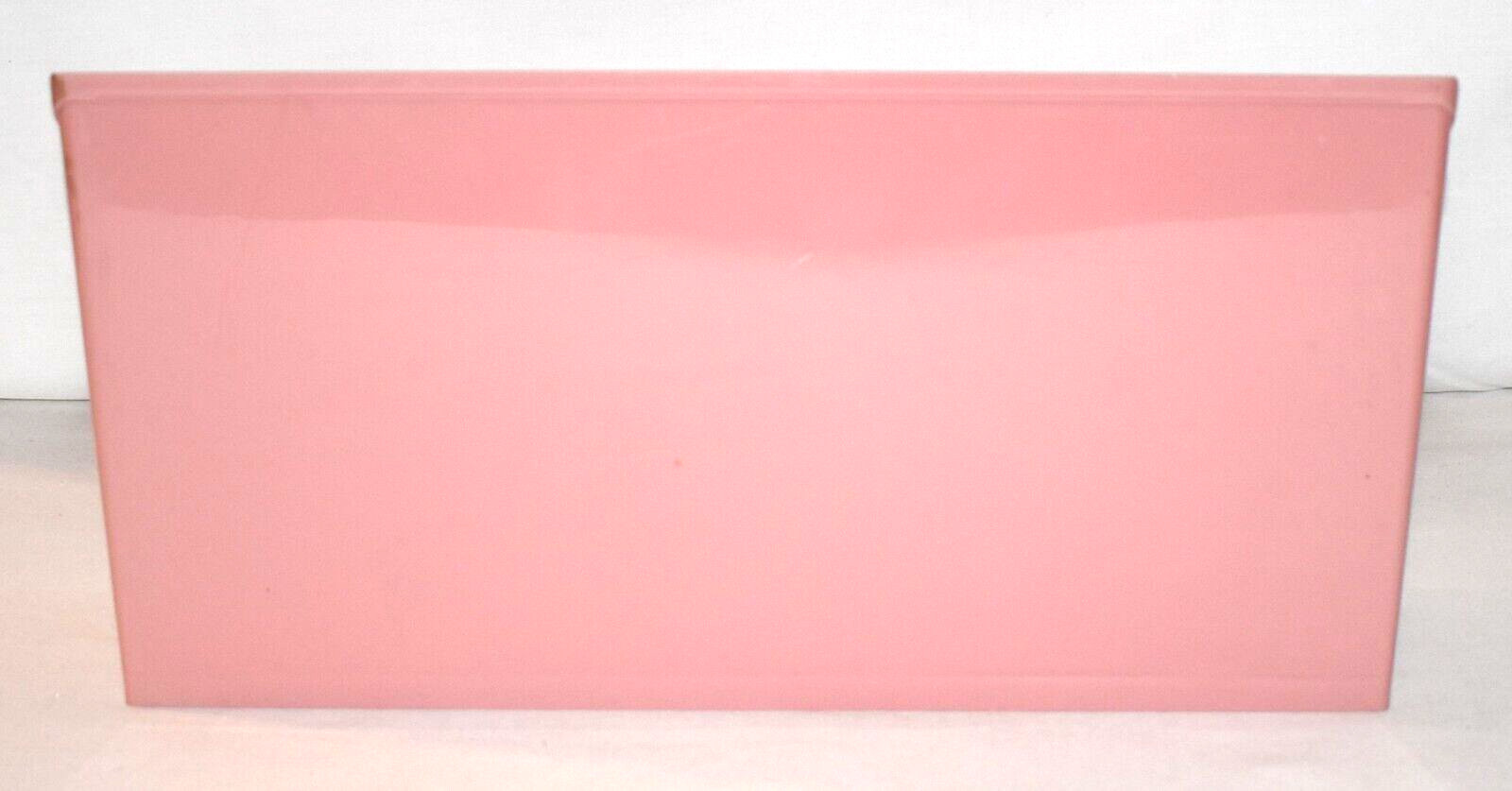 MCM – Rogers – PINK DESK ORGANIZER – Acrylic Plastic – Mail, Office, etc