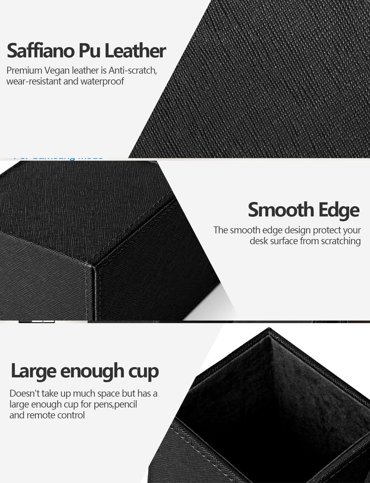 Desk Supplies Organizer, Multi-Functional Pencil Pen Holder with Wireless Cha…