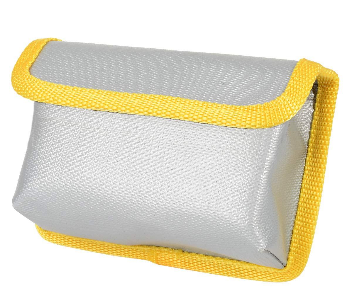 InGo Real Fireproof Battery Bag, Two sides Coated Glass fiber, Compatible with D