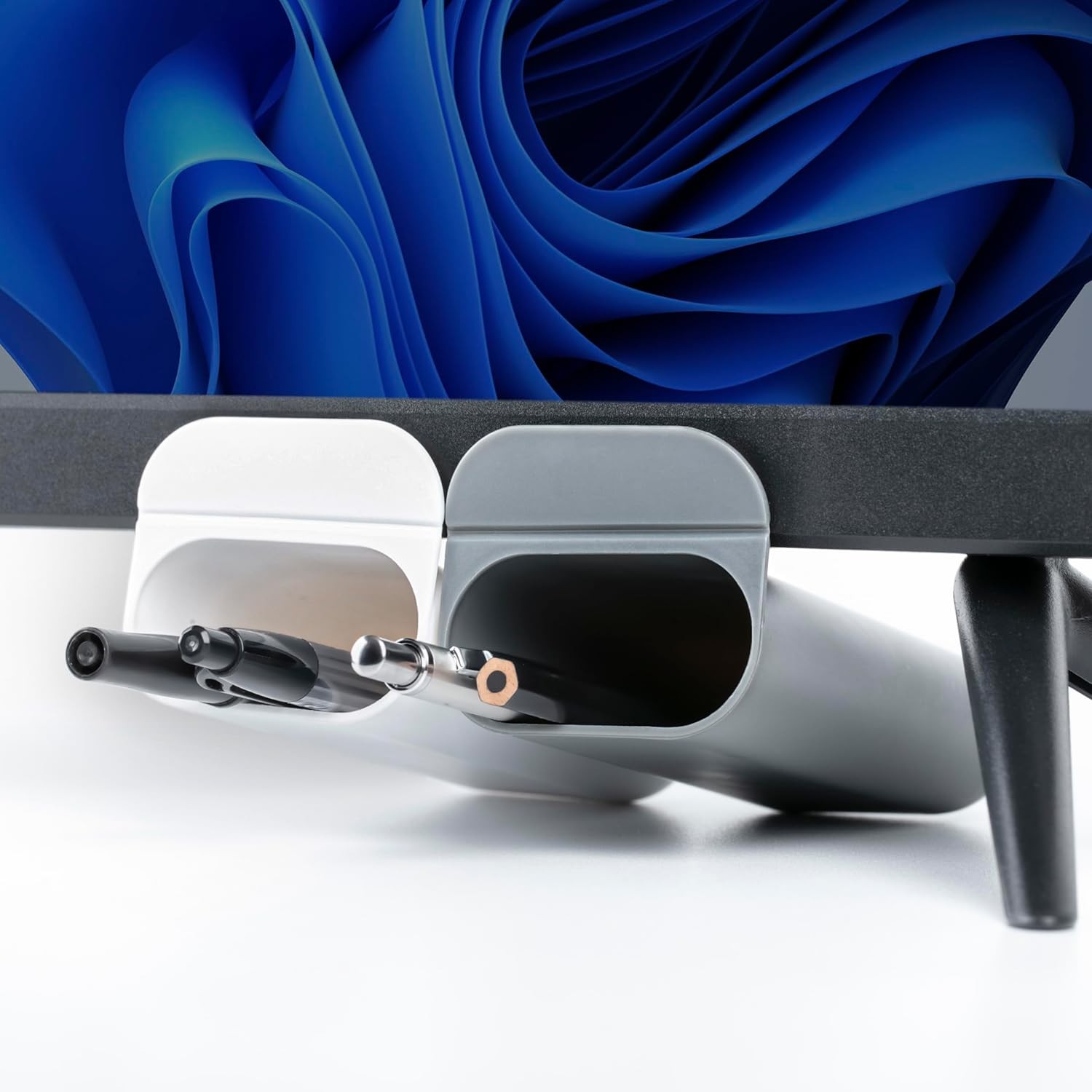 2 Pack Deskside Pen Holder – Optimize Your Space with Our Attachable Pencil Hold