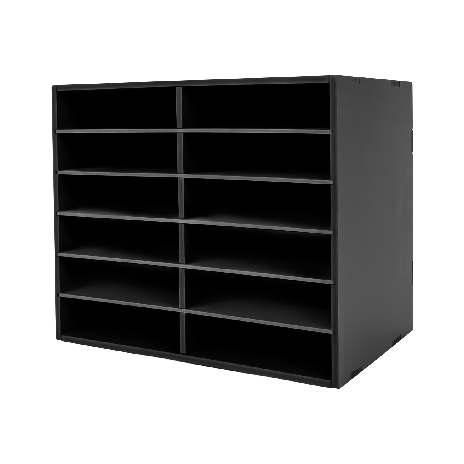Large Capacity Literature Organizer Adjustable File Sorter Paper Storage Holder