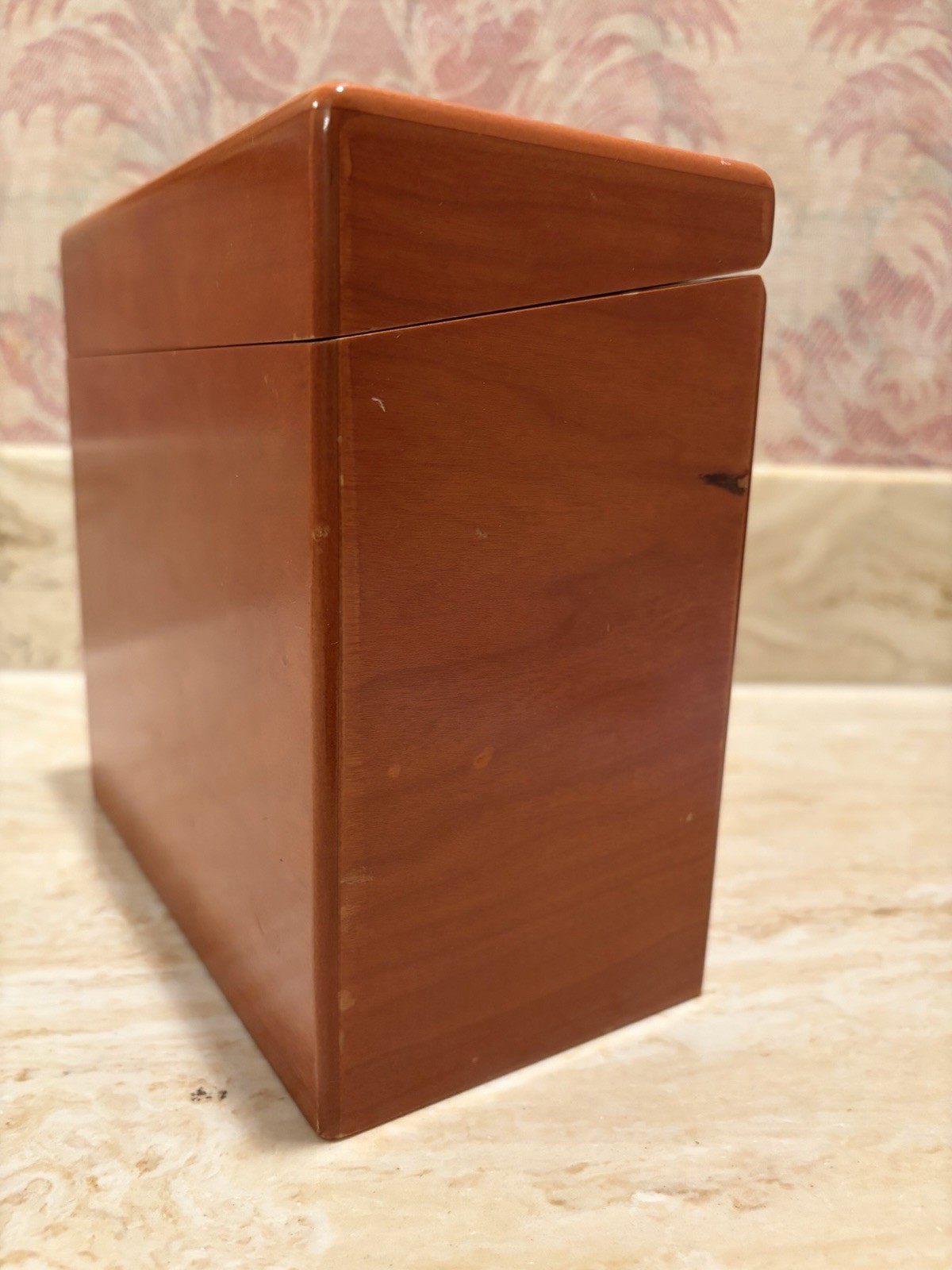 Vintage Levenger Wooden Pencil Fountain Pen Pencil Holder Desktop Display Box