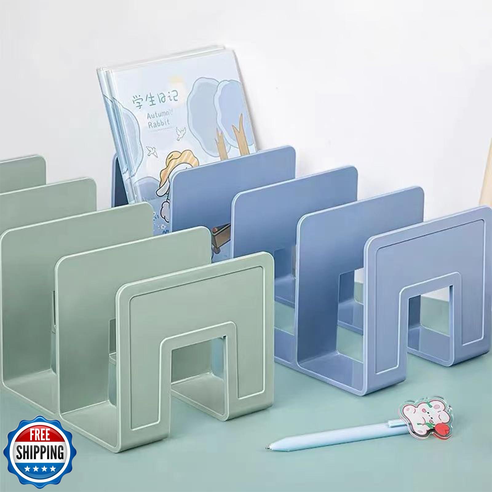 Zhousensen 2PCS Acrylic File Organizer for Desk, Desktop Document/Mail Organi