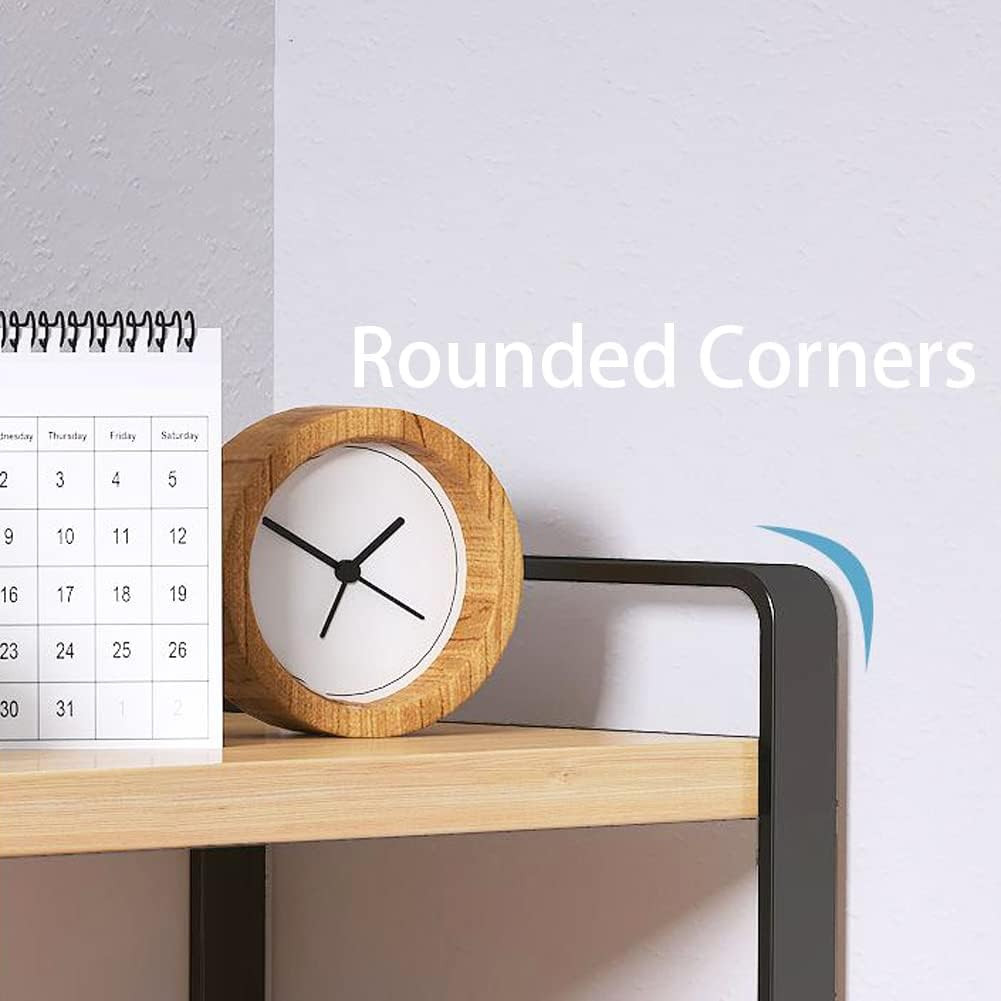 Desktop Organizer Shelf Office Storage Rack Computer Desk Bookshelf Adjustable D