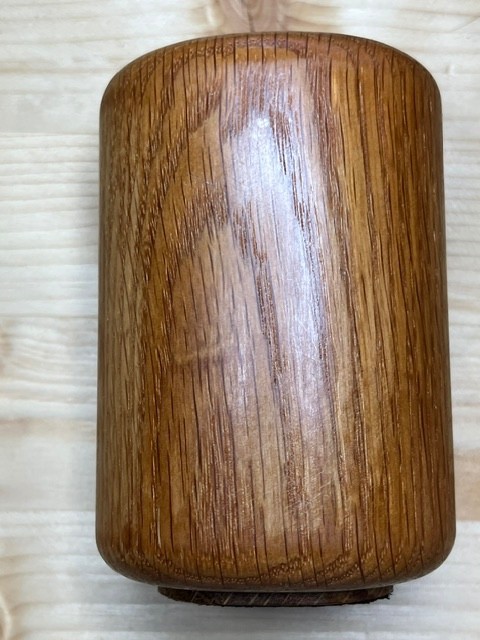 Vintage 1980s Eldon Woodline model 6500 Oak Pen Pencil Holder