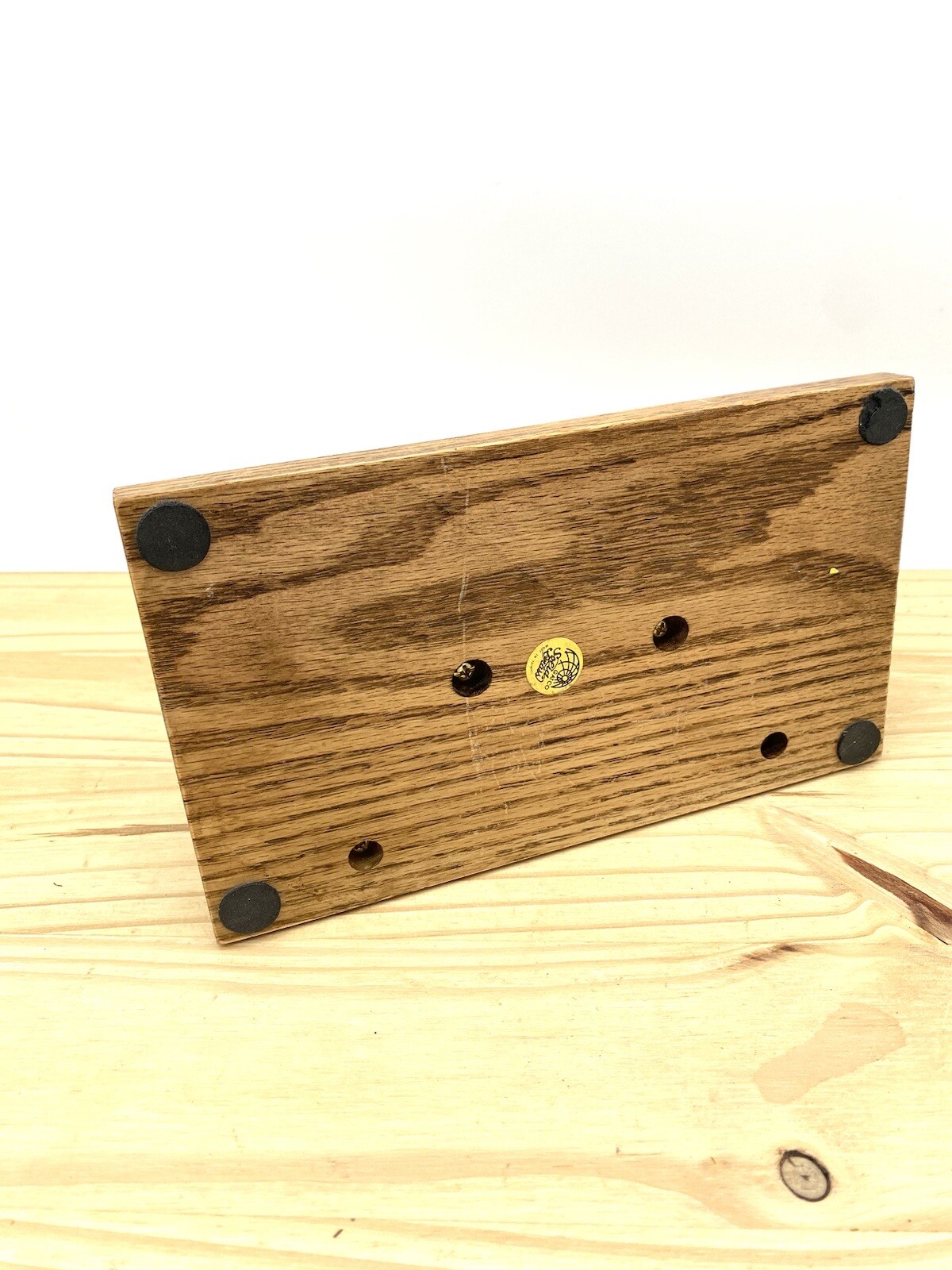 Vintage Brass On Wood Inspirational DO IT NOW Desk Organizer Mail Holder