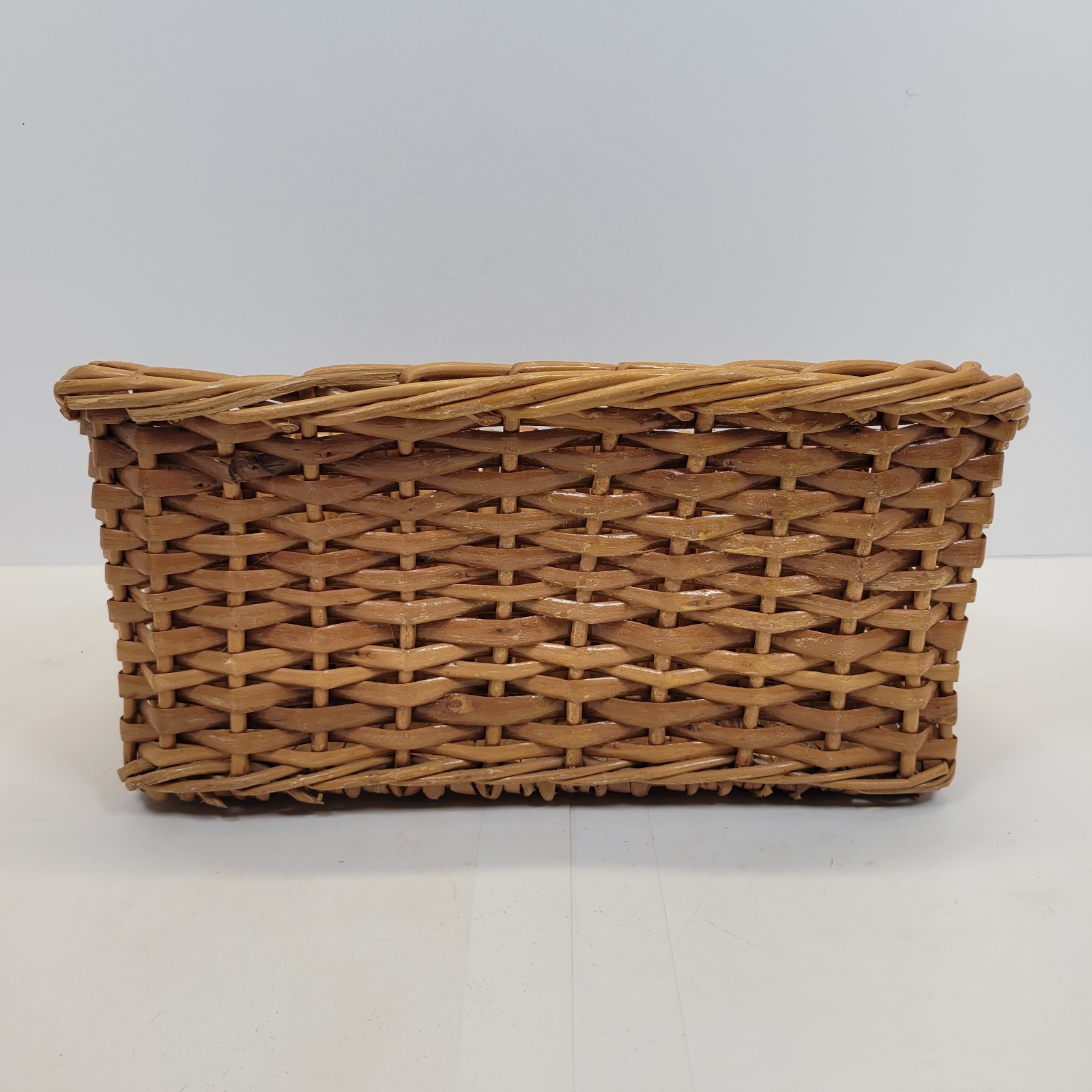 VTG 3 Compartment Wicker Desk Organizer 1829S25