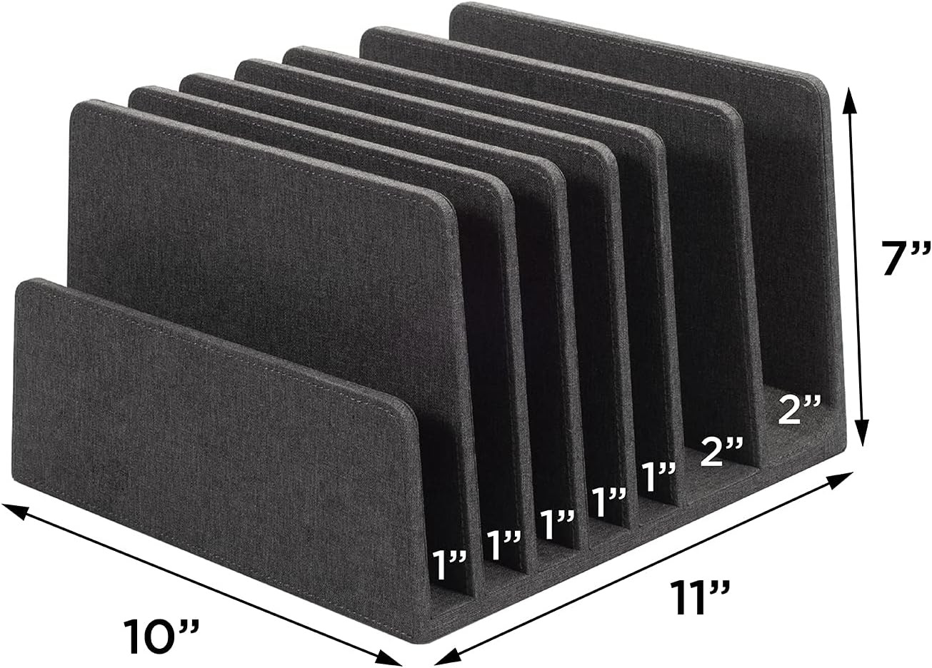 Mobilevision Executive Dark Gray Device Organizer for Smartphones, Tablets and L