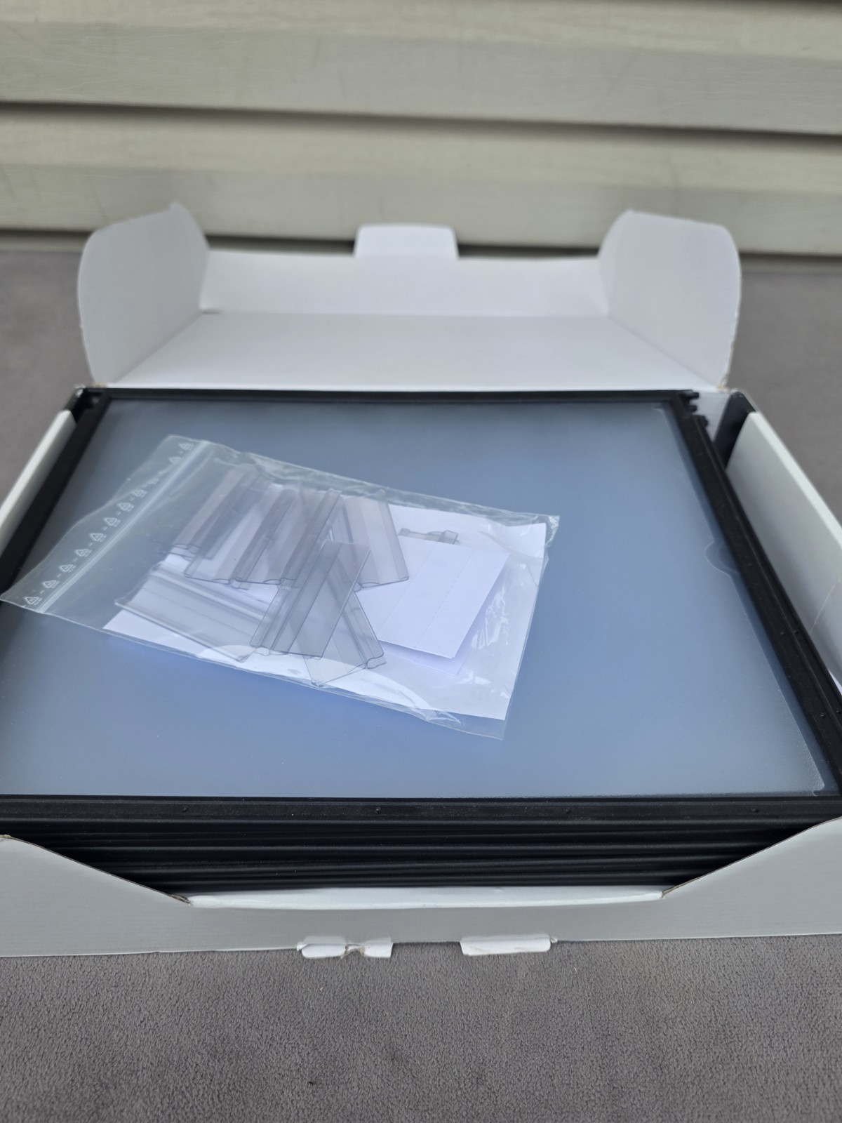INSTAVIEW Expandable Desktop Reference System Letter Size Durable