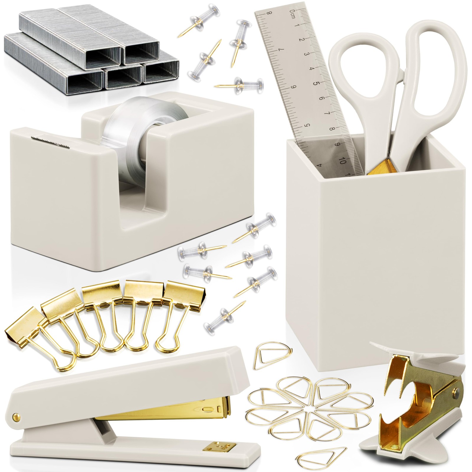Aesthetic Desk Accessories Set – A Complete Desktop Organizer Set For Women E…