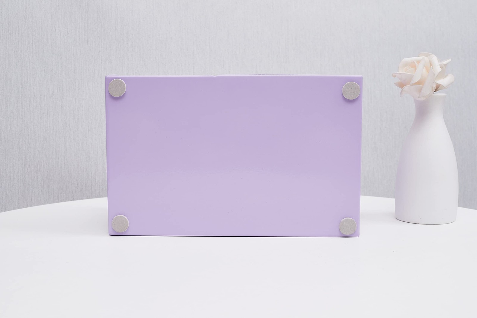 Annova Mesh Desk Organizer Office with 7 Compartments + Light Purple