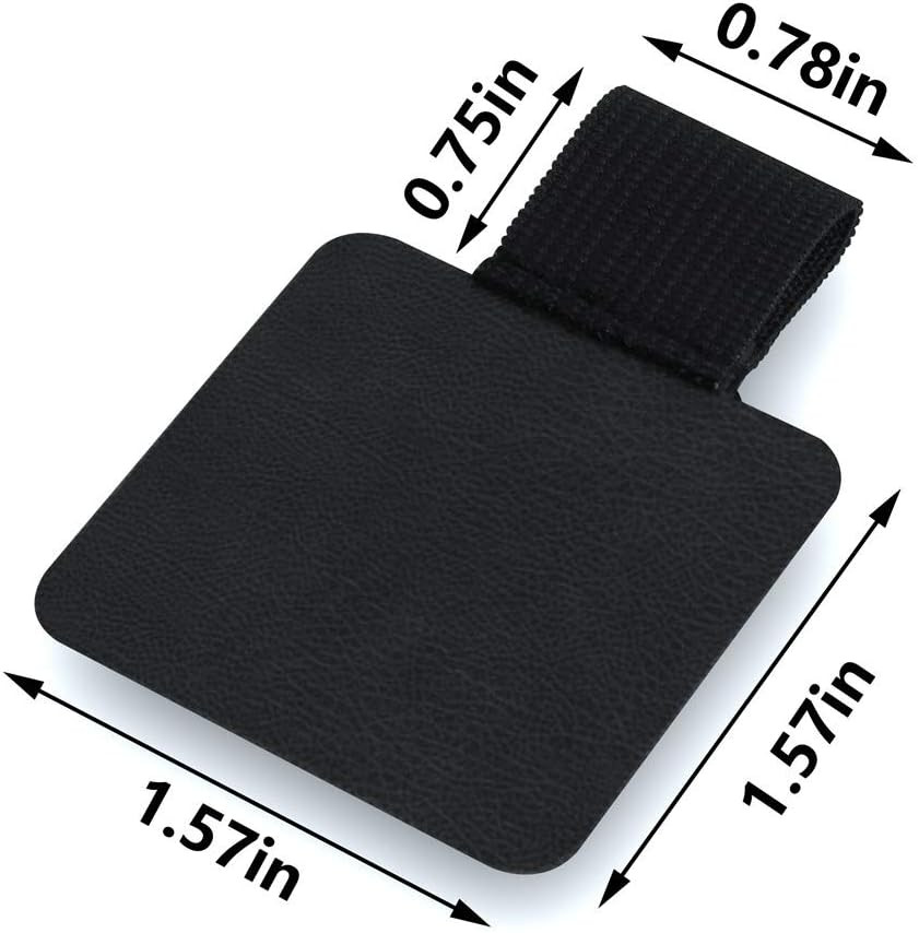 SLSON 12 Pack Notebook Pen Loop Holder Self-Adhesive Pen Holder Pencil Holders E