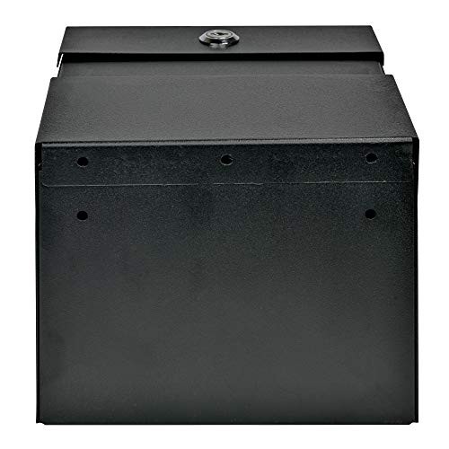 Mail Boss Locking Steel Suggestion Key Drop Black 8100