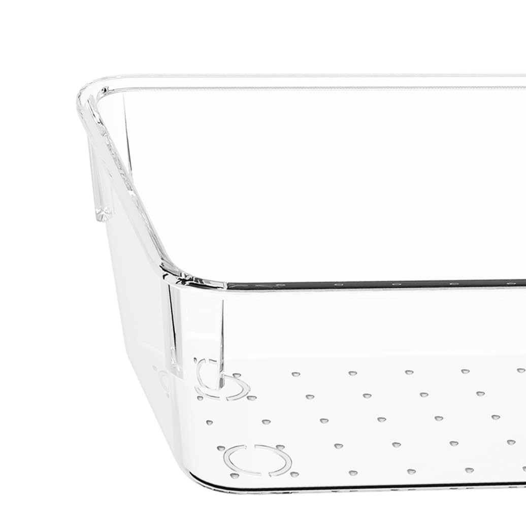 14 PCS Clear Drawer Organizer, Acrylic Makeup Organizers, Vanity Drawer Organ…