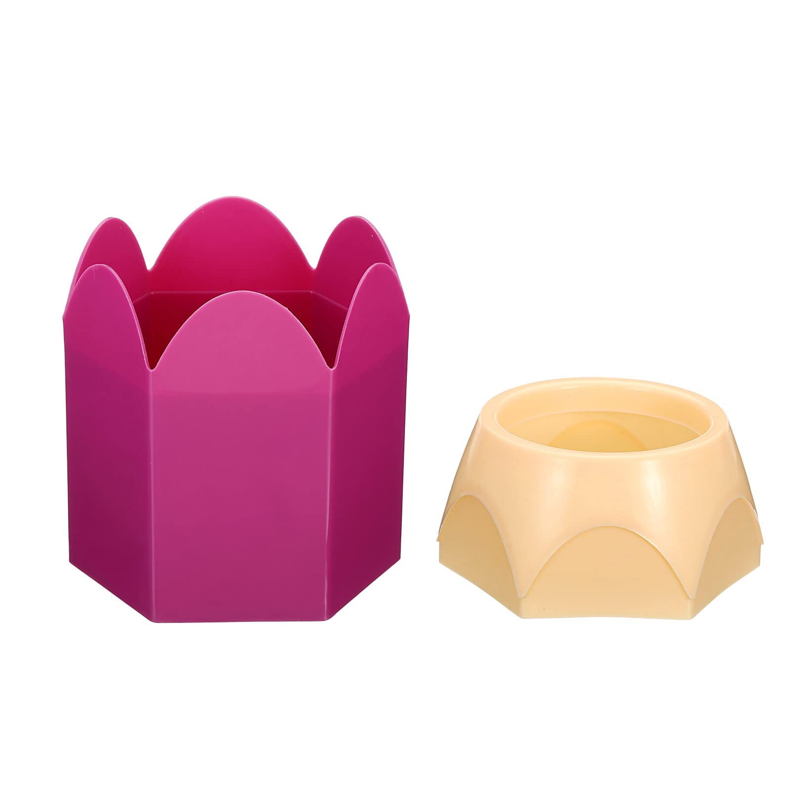 Pencil Holder, Pen Holder for Desk Cute Plastic Pencil Holder for Desk Pencil…