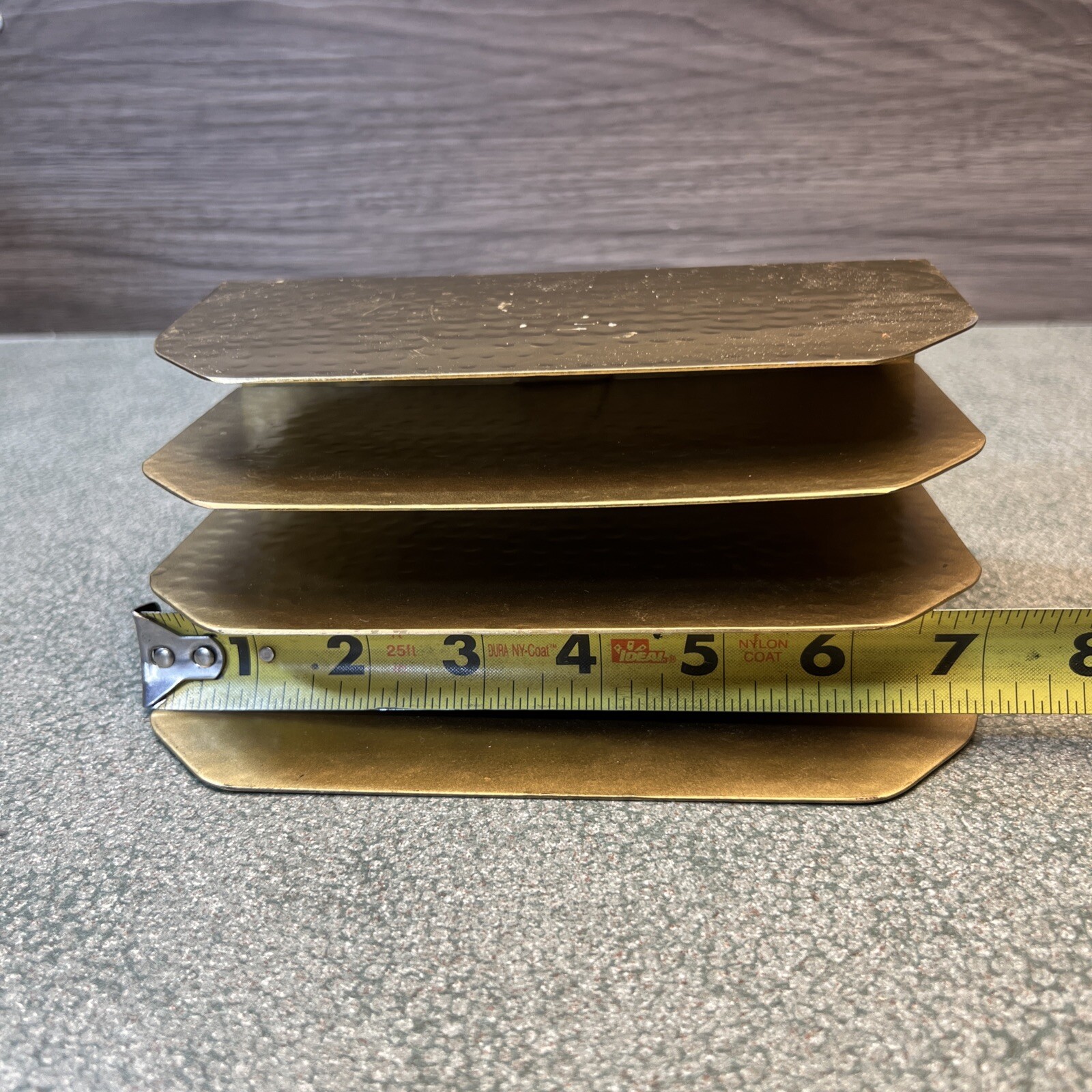 Nate Target Berkus Letter Sorter Desk Bills Organizer, , Hammered Brass India