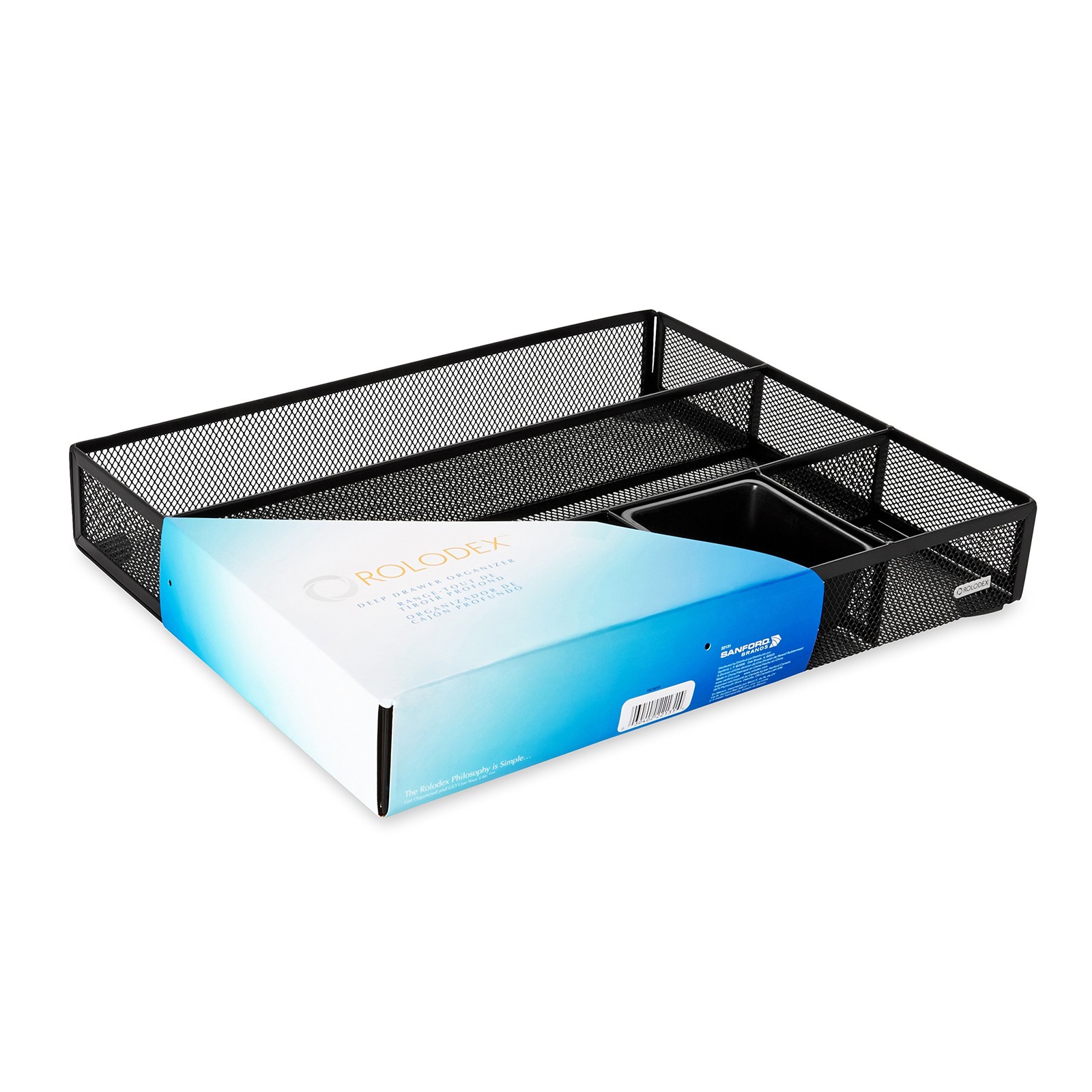 Mesh Collection Drawer Organizer Black 22131