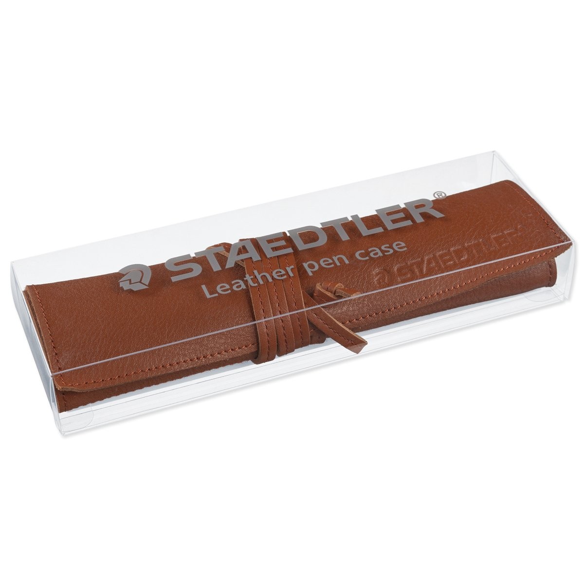 Pencil Case Leather Leather Pencil Case Brown 900 LC-CA
