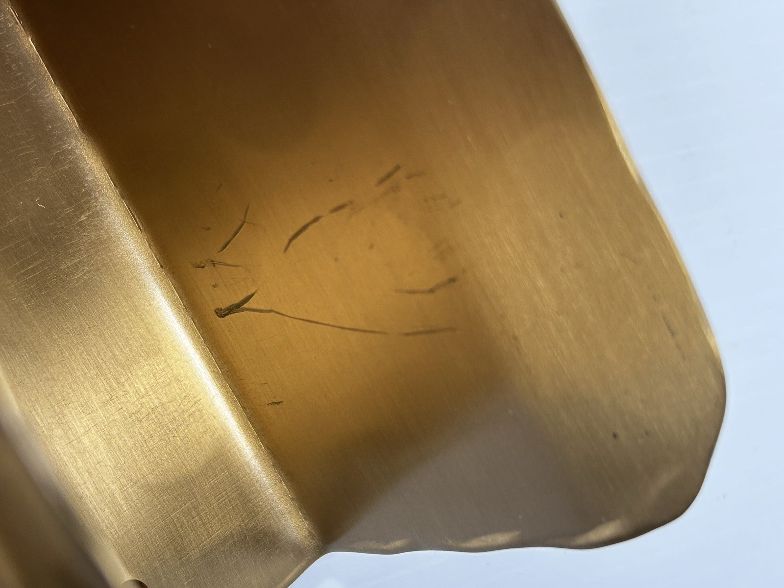 Bronze Mail Letter Pencil Holder Hammered Brass Handmade By Natale Rossi Eagle