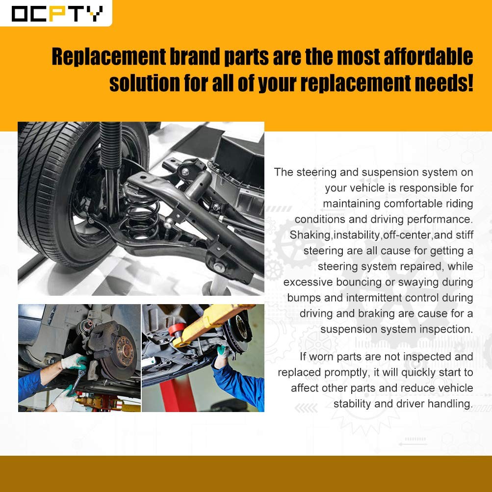 New 2-4in Suspension Front Upper Control Arms for 04-20 Ford F-150 Black