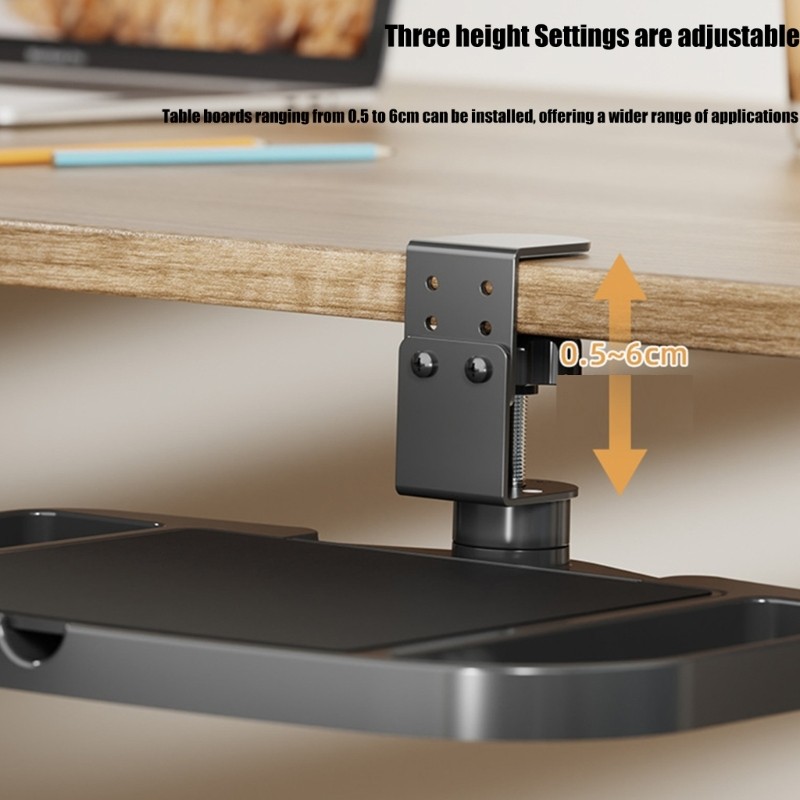 Ergonomic Rotating Desk Organizers Multiple Tiers Storage Container