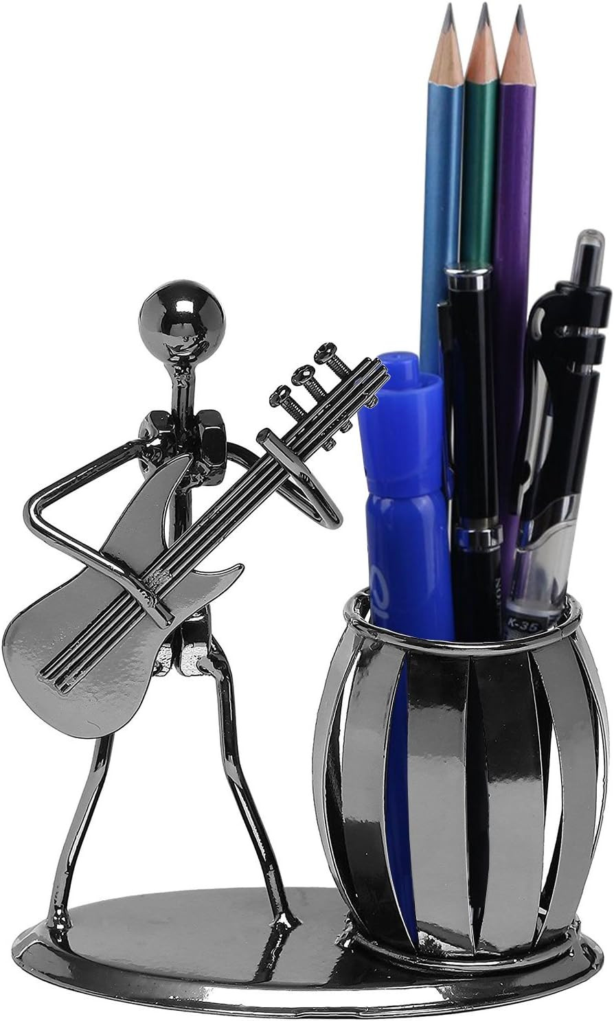Metal Pencil Holder, Office Supply Pen Organizer Desktop Decoration Stand Contai