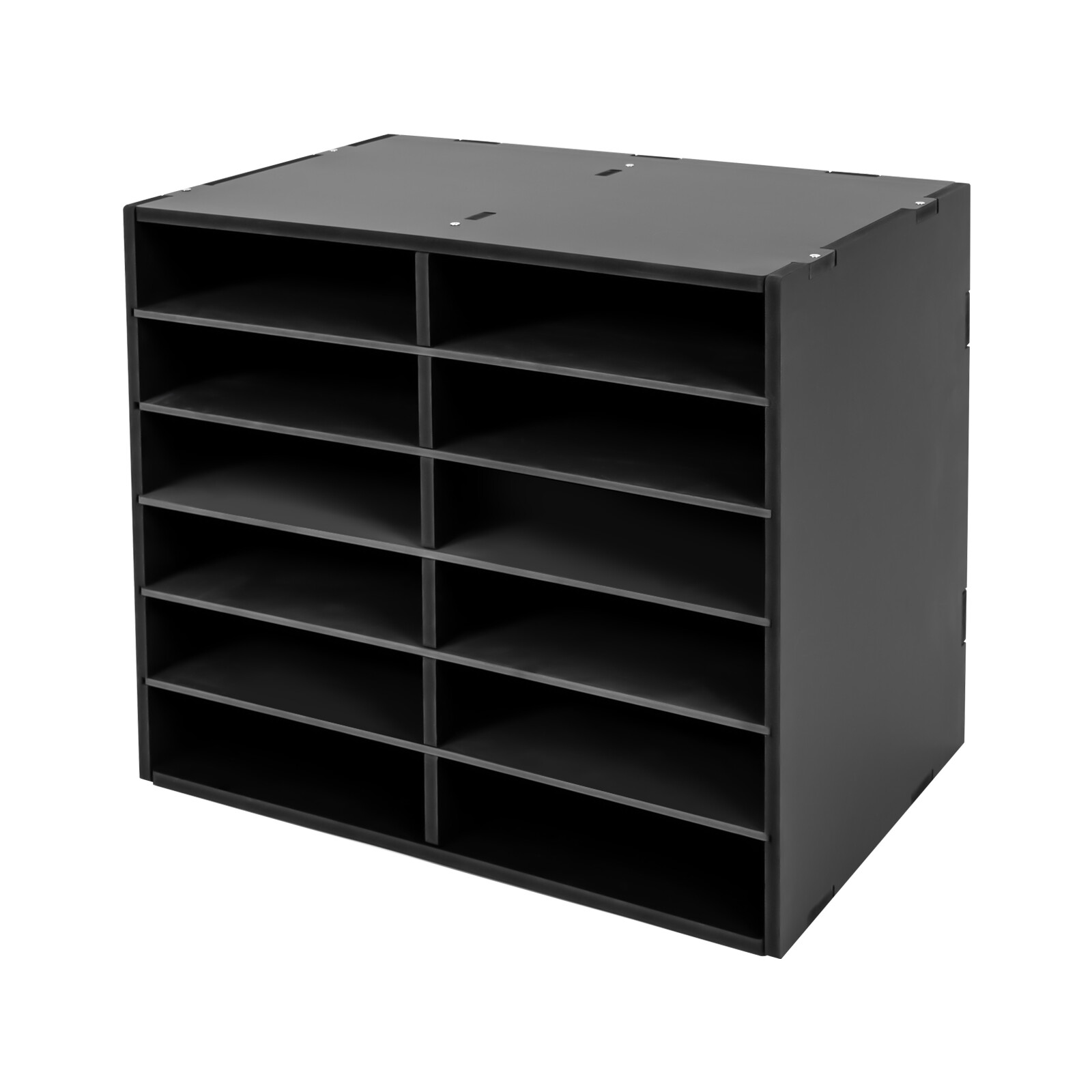 Large Capacity Literature Organizer Adjustable File Sorter Paper Storage Holder