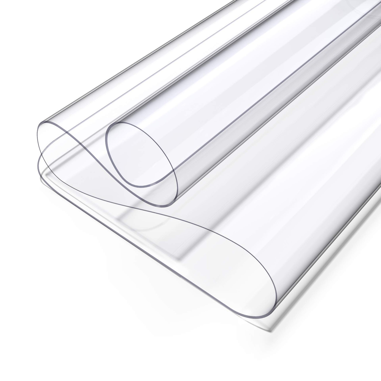 Oterri Clear Writing Desk Pad 23.6X13.7 Heat Resistant Waterproof Pvc Round