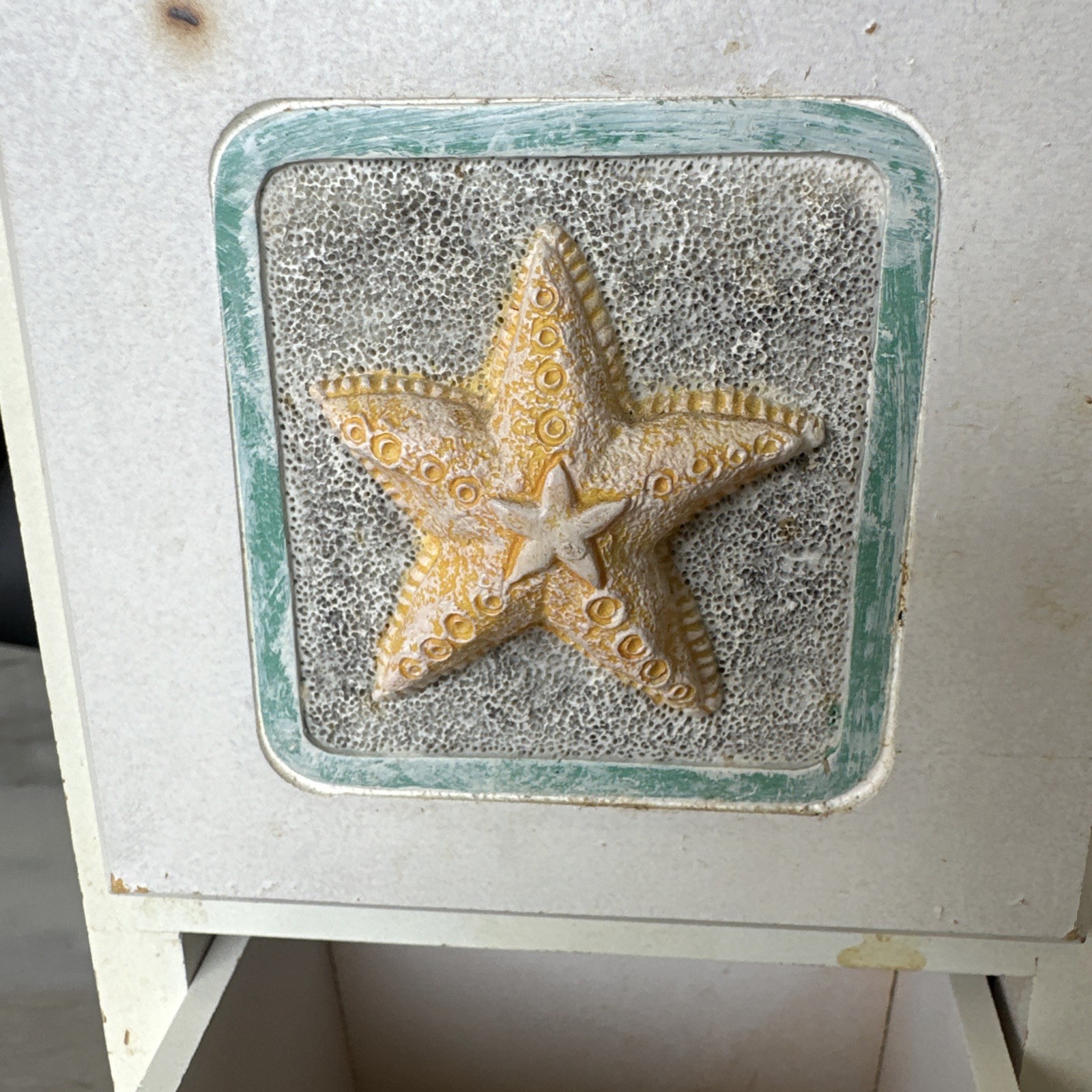 Coastal Beach-Themed Mini Drawer Organizer – Seashell Design
