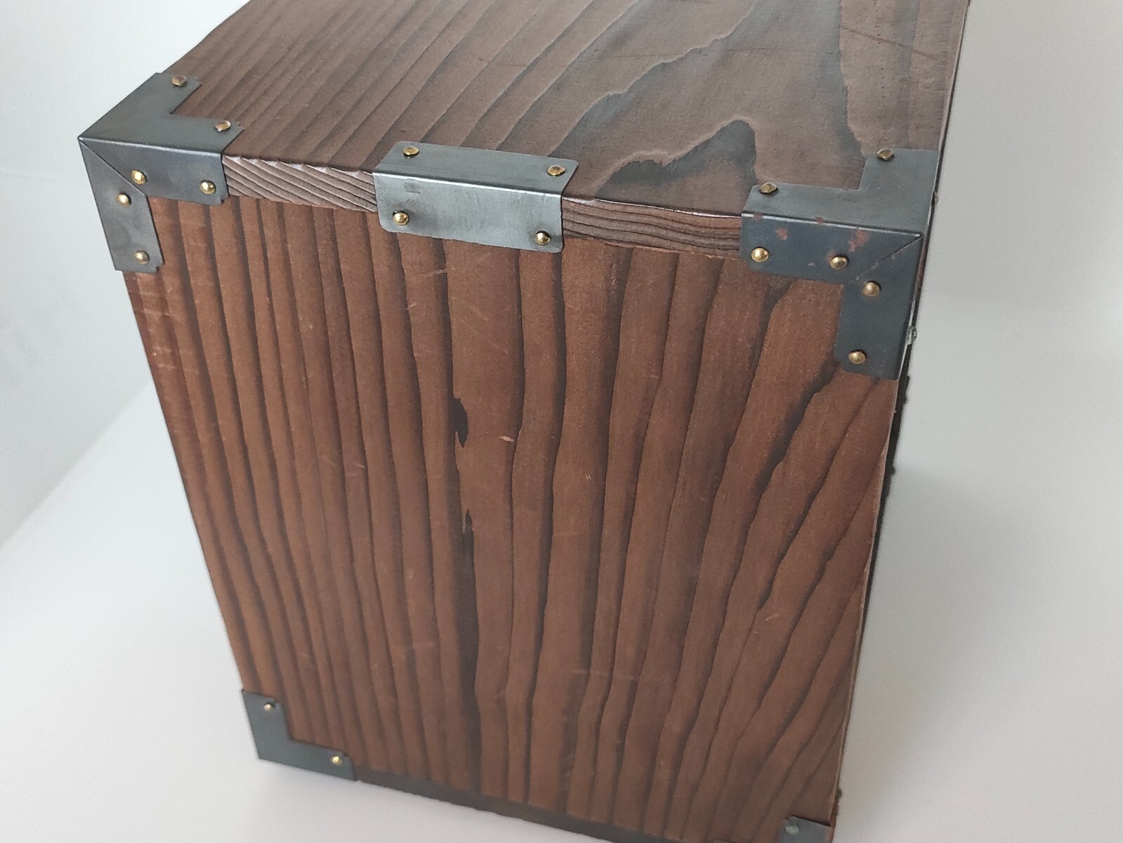 Wood Chest Showa Vintage Limited Japan W19cm x D17cm x H21cm