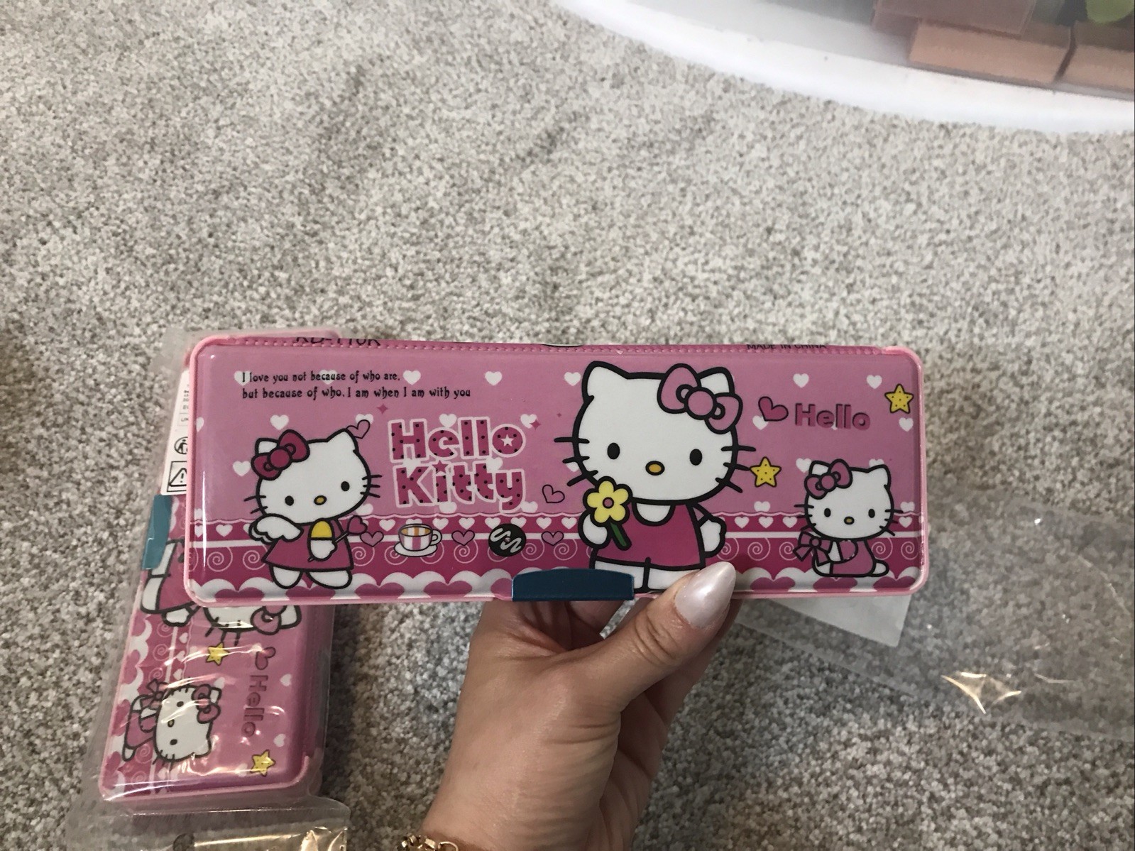 Hello Kitty Multifunction Pencil Case for Girls Cute New