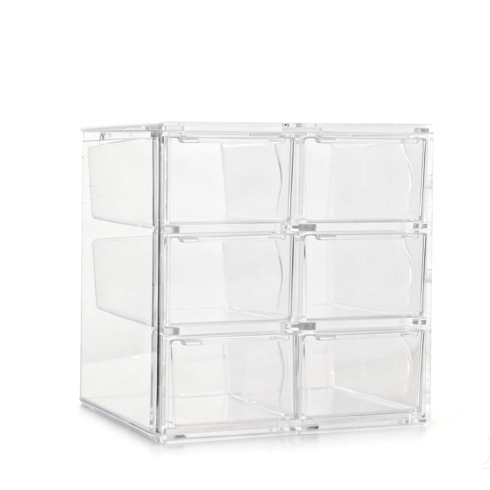 Acrylic Drawer Organizer, Clear Desk Organizer with Drawer, Plastic Stackable…