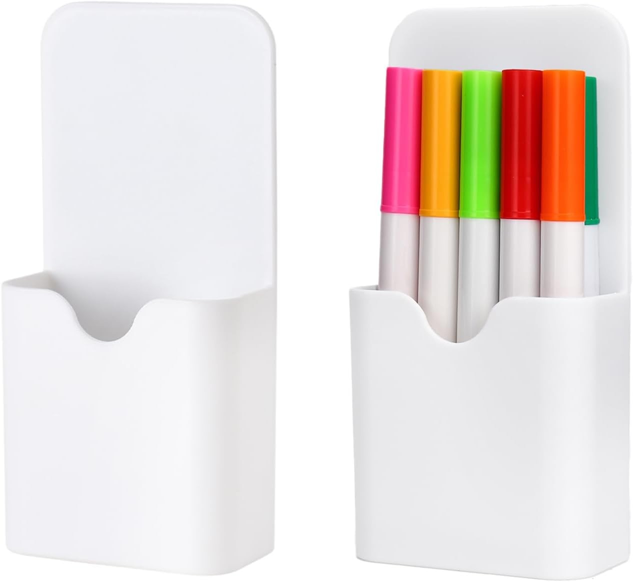 Magnetic Dry Erase Marker Holder for Office School Home Classroom Locker