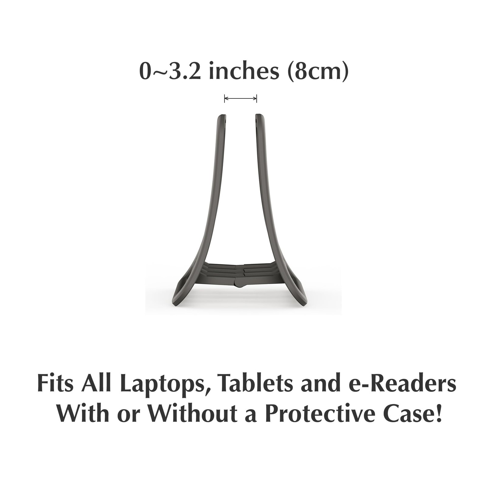 K11 Vertical Laptop Stand White
