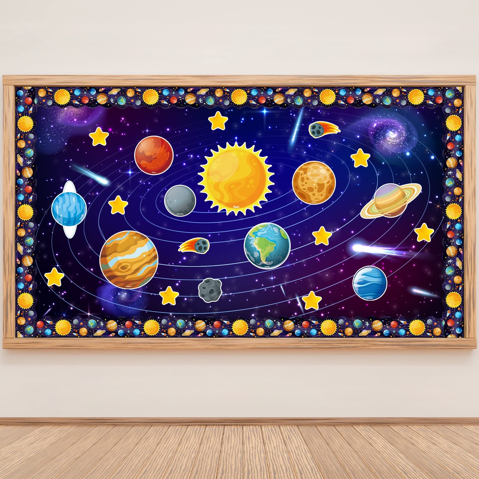42 Pcs Solar System Cutouts Planet for Bulletin Board