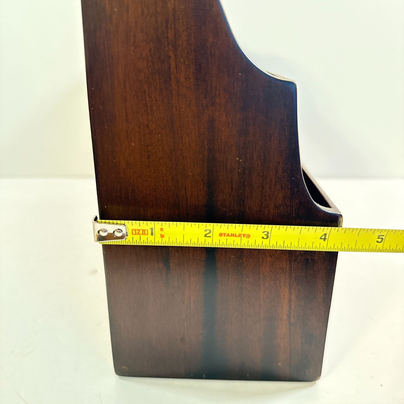 Vintage Desk Tidy Mail Letter Rack Compartments Organizer Stationary