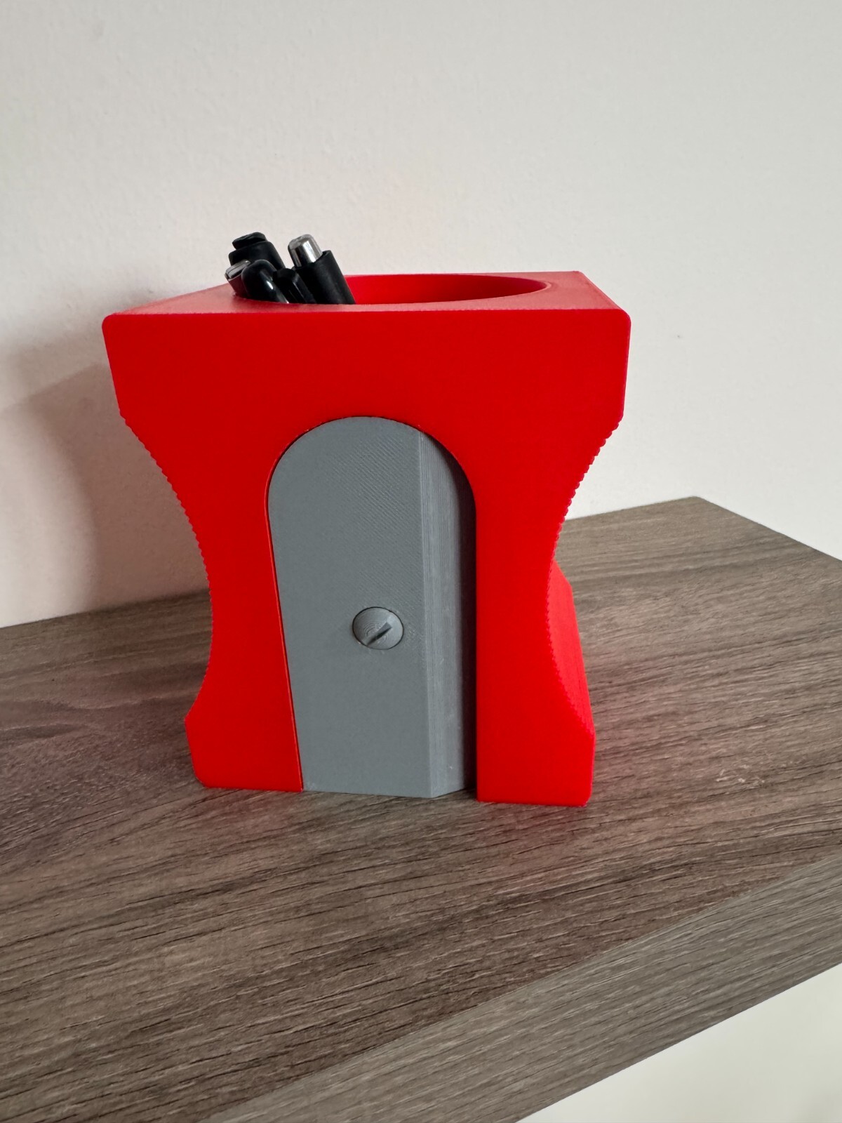Pencil Sharpener Shaped Desk Organizer