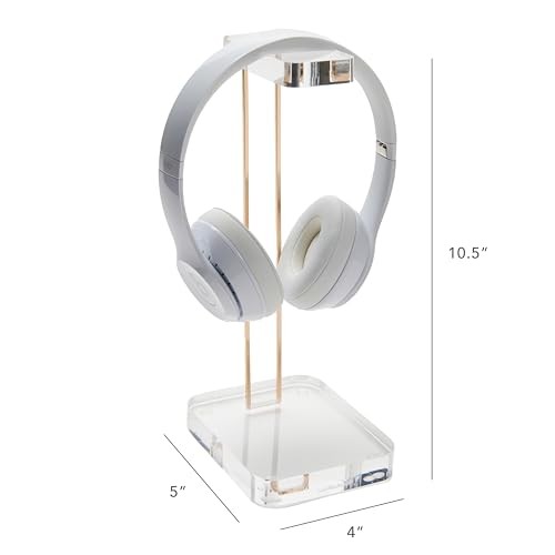 Russell+Hazel Russellhazel Acrylic Headphones Stand Headset Holder Office