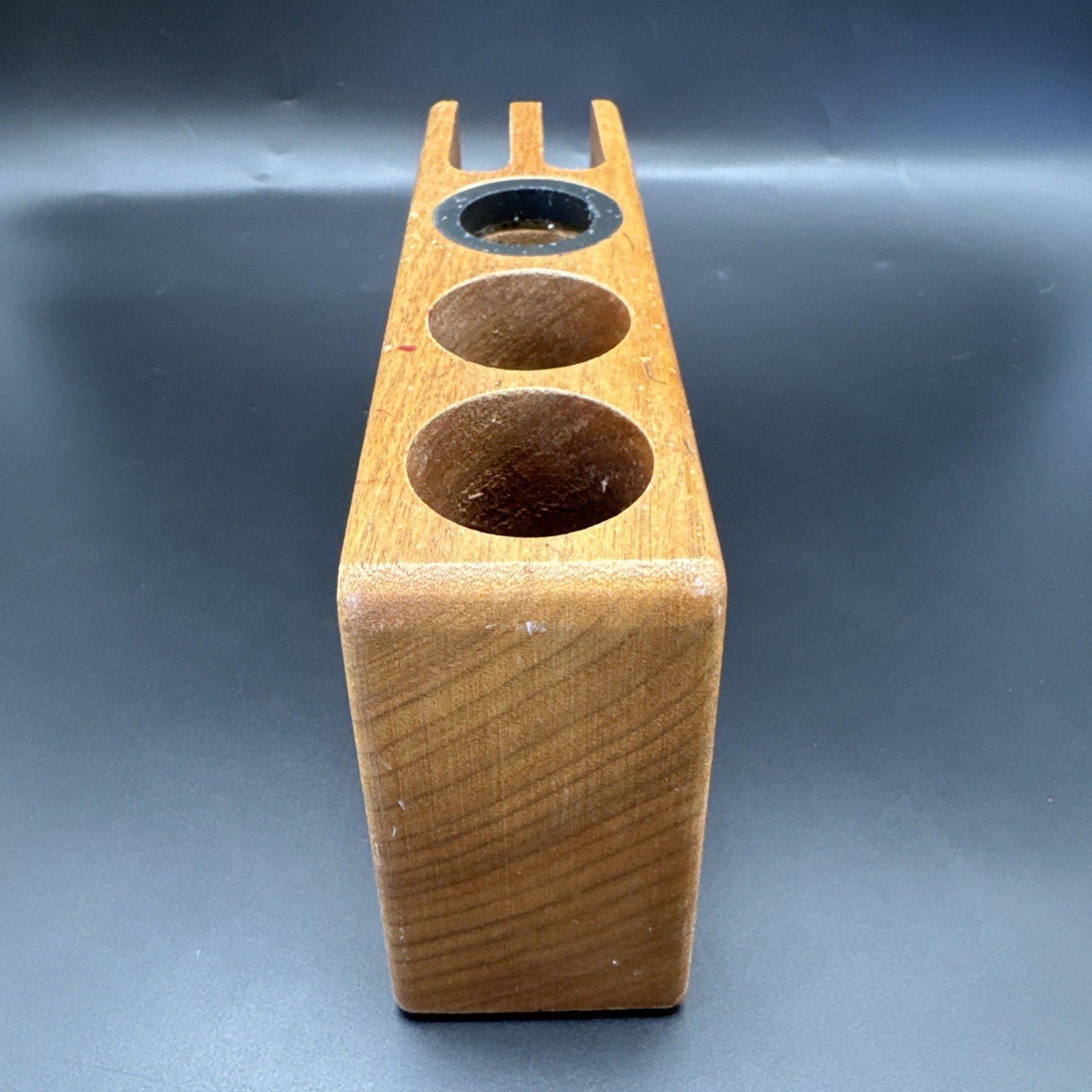 Lasercraft desk organizer made from genuine American walnut wood